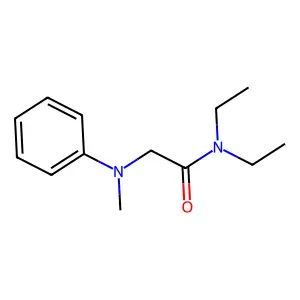 N,N-二乙基-2-(N-甲基苯氨基)乙酰胺 structure