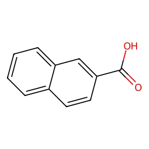 2-萘甲酸 structure