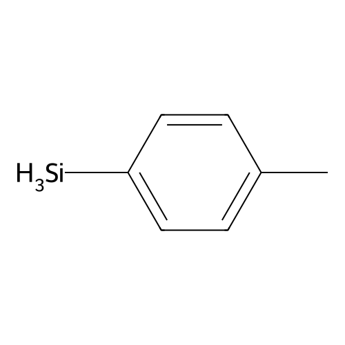 (4-Methylphenyl)silane structure