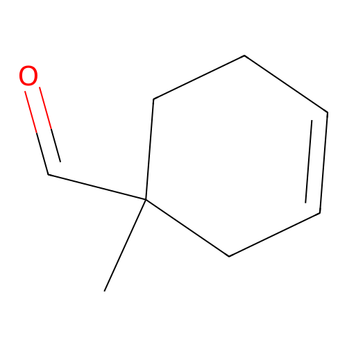 1-Methyl-3-cyclohexene-1-carbaldehyde structure
