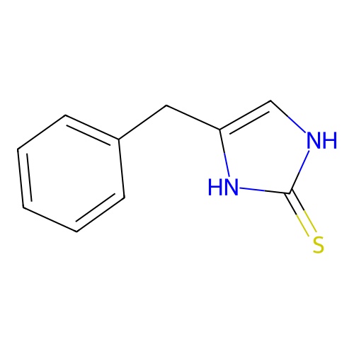2H-Imidazole-2-thione, 1,3-dihydro-4-(phenylmethyl)- structure