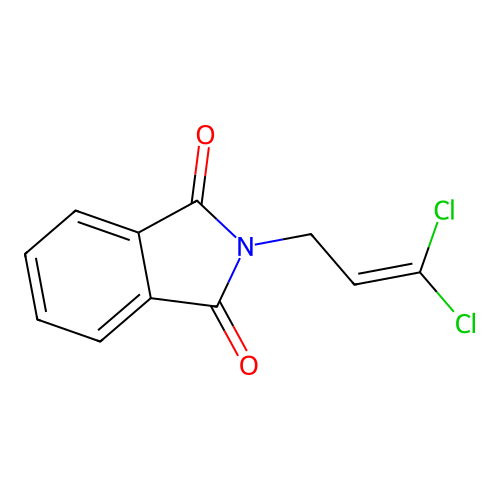 1H-Isoindole-1,3(2H)-dione, 2-(3,3-dichloro-2-propenyl)- structure