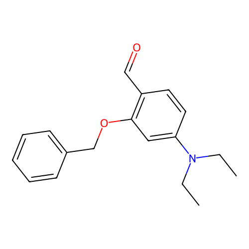 2-(Benzyloxy)-4-(diethylamino)benzaldehyde structure