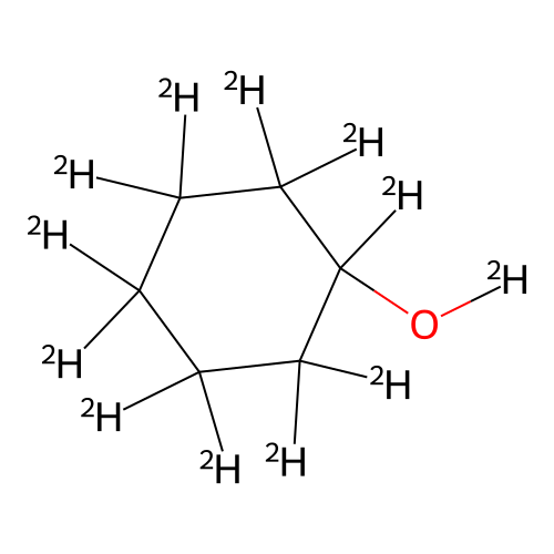 (2H12)Cyclohexanol structure
