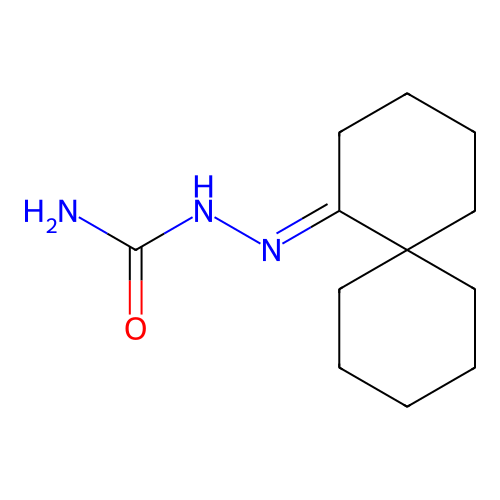 (Spiro[5.5]undecan-5-ylideneamino)urea structure