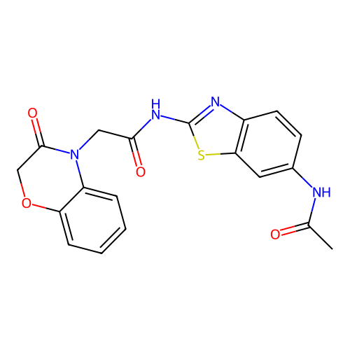 C19H16N4O4S structure