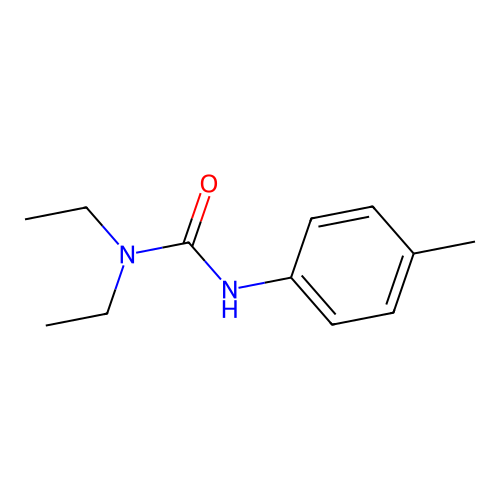 1,1-Diethyl-3-(P-tolyl)urea structure