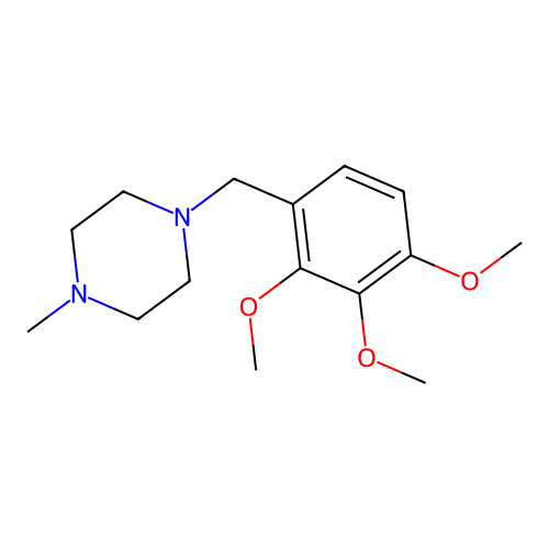 Trimetazidine impurity I structure