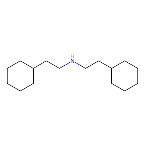 2-Cyclohexyl-N-(2-cyclohexylethyl)ethan-1-amine structure