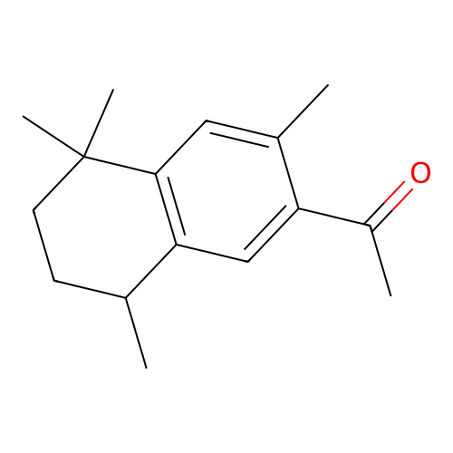 1-(3,5,5,8-Tetramethyl-5,6,7,8-tetrahydronaphthalen-2-yl)ethan-1-one structure