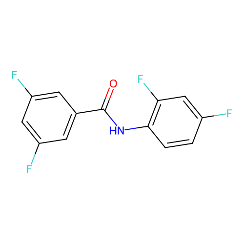 N-(2,4-Difluorophenyl)-3,5-difluorobenzamide structure