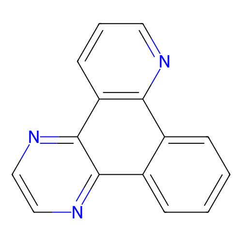 Benzo[f]pyrido[2,3-h]quinoxaline structure
