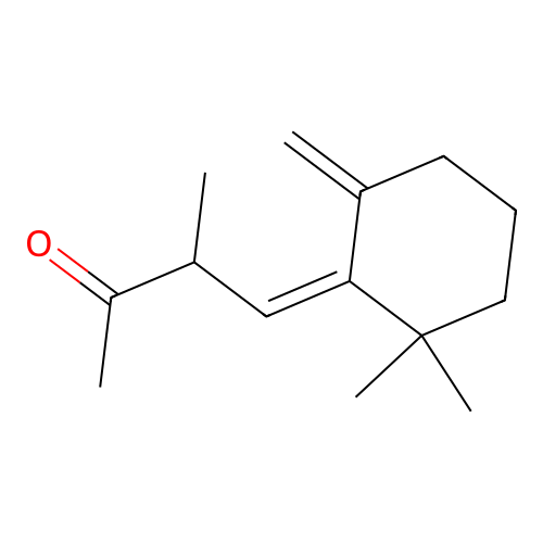 (4Z)-4-(2,2-Dimethyl-6-methylenecyclohexylidene)-3-methyl-2-butanone structure