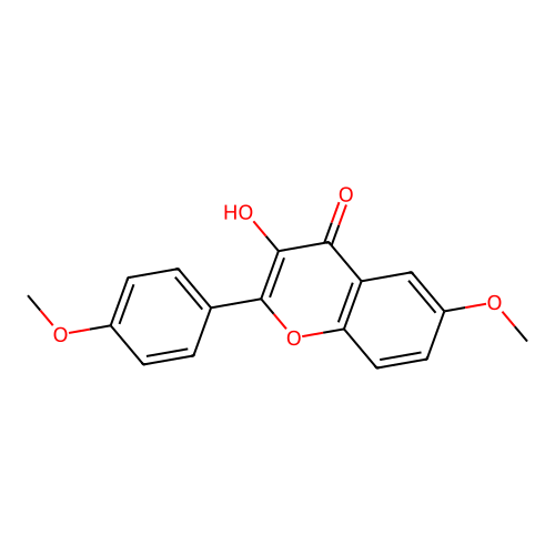 6,4'-Dimethoxy-3-hydroxyflavone structure