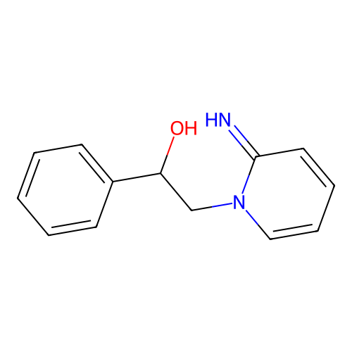 2-(2-Iminopyridin-1-yl)-1-phenylethanol structure