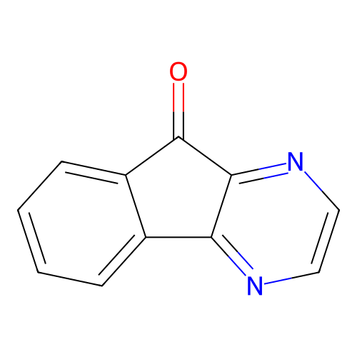 9H-Indeno[1,2-b]pyrazin-9-one structure