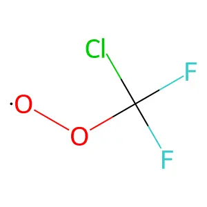 Methyldioxy, chlorodifluoro- structure