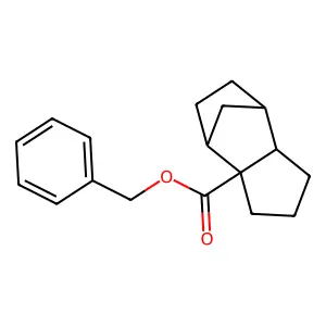 Benzyl octahydro-3aH-4,7-methanoindene-3a-carboxylate structure