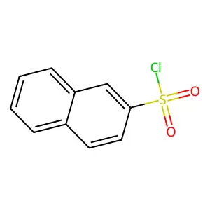 2-Naphthalenesulfonyl chloride structure