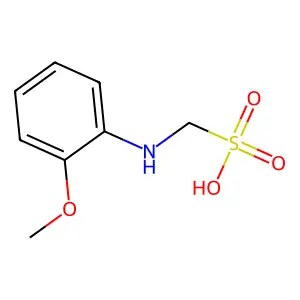 o-Anisidyl-N-methanesulfonic acid structure