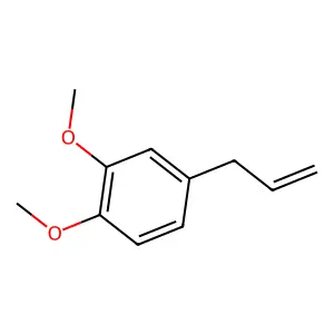 甲基丁香酚 structure