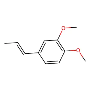 异甲基丁香油酚 structure