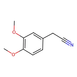 3,4-二甲氧基苯乙腈 structure