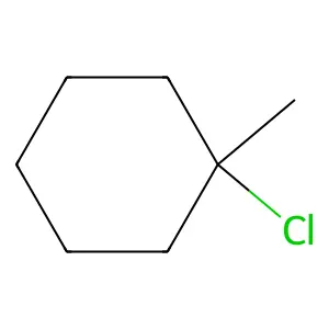 1-Chloro-1-methylcyclohexane structure