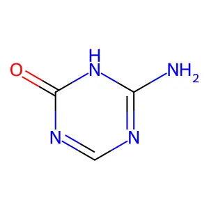 6-Amino-1,3,5-triazin-2(1H)-one structure