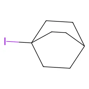 1-Iodobicyclo(2.2.2)octane structure