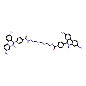 Bis(methidium)spermidine structure