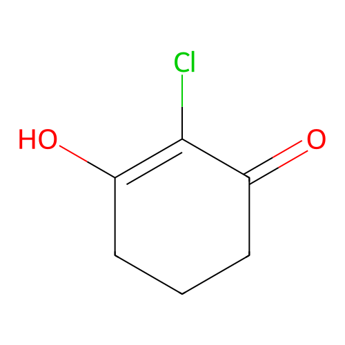 2-Chloro-3-hydroxycyclohex-2-en-1-one structure