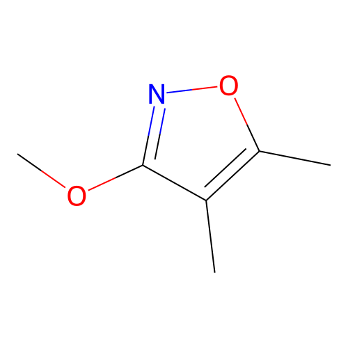 3-Methoxy-4,5-dimethyl-1,2-oxazole structure
