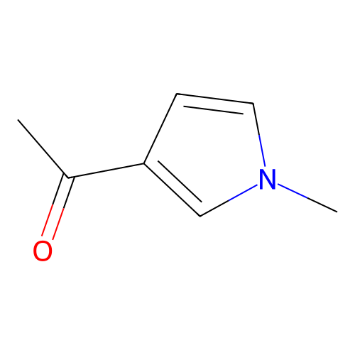 3-Acetyl-1-methylpyrrole structure
