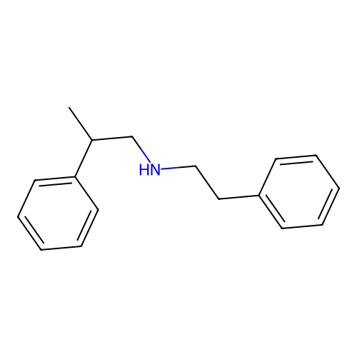 2-phenyl-N-(2-phenylethyl)propan-1-amine structure
