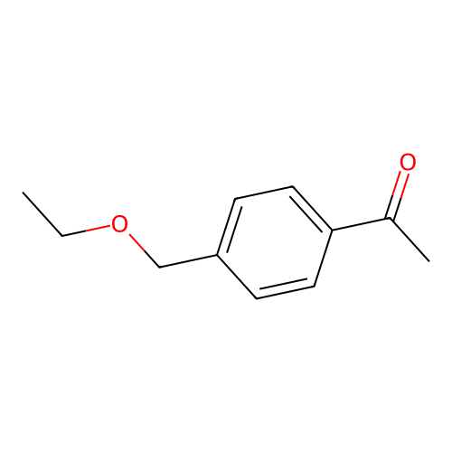 1-[4-(Ethoxymethyl)phenyl]ethanone structure