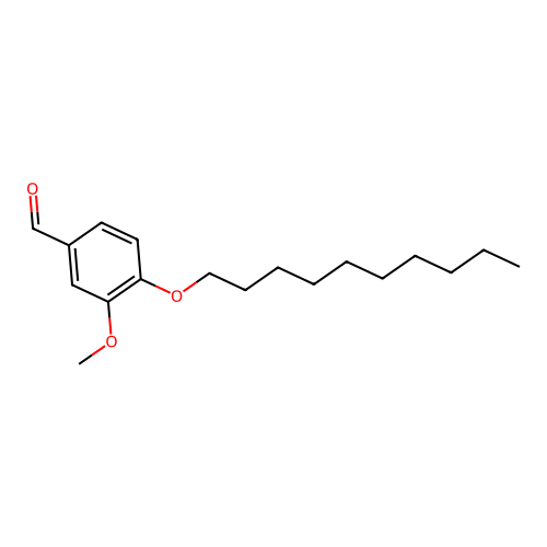 4-(Decyloxy)-3-methoxybenzaldehyde structure