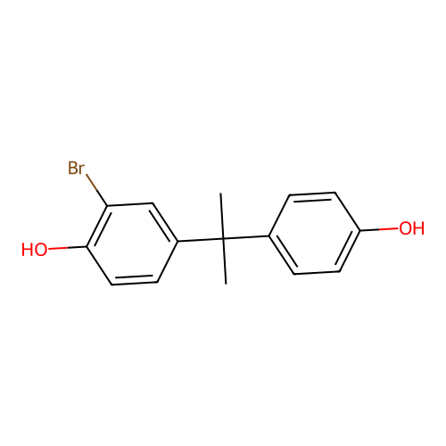 3-Monobromobisphenol A structure