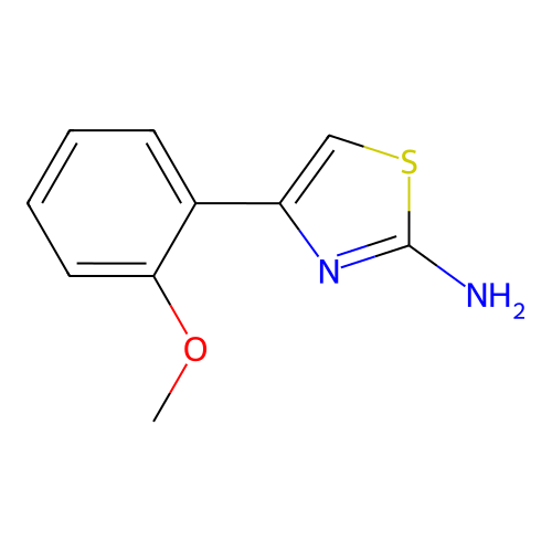 4-(2-Methoxy-phenyl)-thiazol-2-ylamine structure