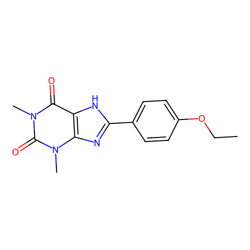 8-(4-Ethoxyphenyl)-1,3-dimethyl-1H-purine-2,6(3H,7H)-dione structure