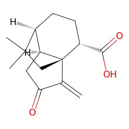 (-)-特雷环酸 A structure