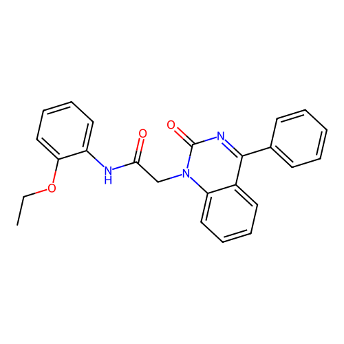 N-(2-ethoxyphenyl)-2-(2-oxo-4-phenylquinazolin-1-yl)acetamide structure