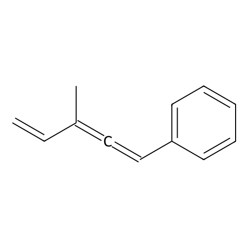 1-Phenyl-3-methylpenta-1,2,4-triene structure
