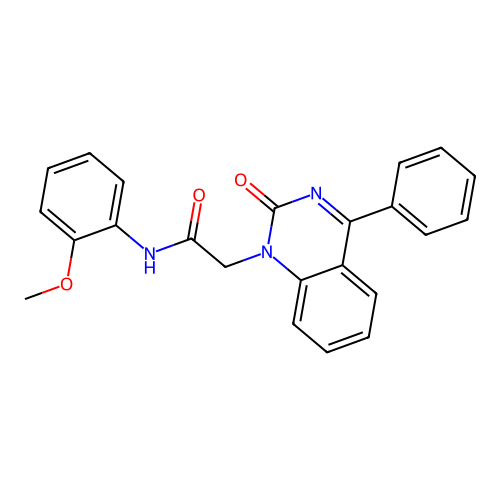 N-(2-methoxyphenyl)-2-(2-oxo-4-phenylquinazolin-1-yl)acetamide structure