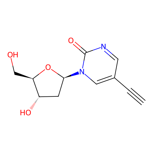 5'-Ethynylthymidine structure