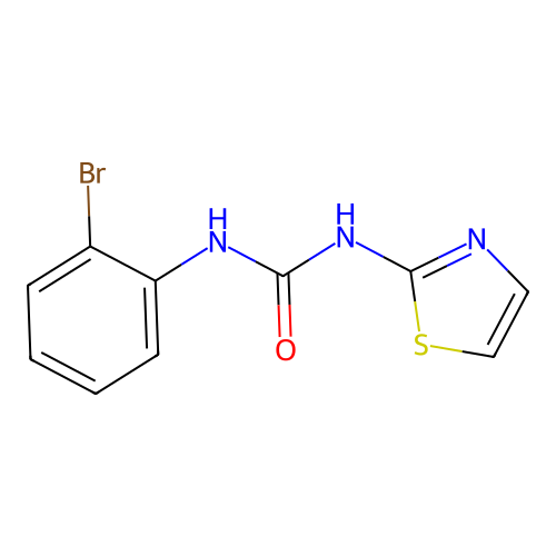 1-(2-Bromophenyl)-3-(1,3-thiazol-2-yl)urea structure