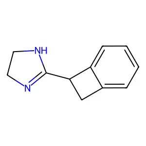 2-Benzocyclobutane-4,5-dihydro-1-H-imidazole structure