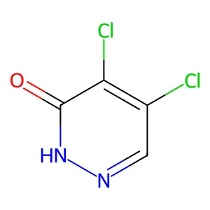 4,5-Dichloro-3-hydroxypyridazine structure