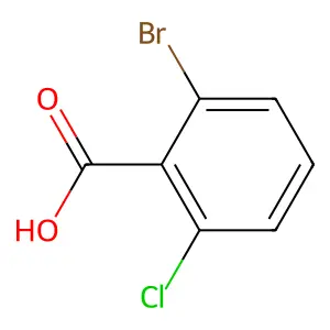 2-溴-6-氯苯甲酸 structure