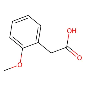 2-Methoxyphenylacetic acid structure